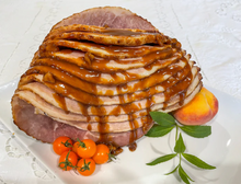 Load image into Gallery viewer, Complete Dinner-1/2 Honey Glazed Spiral Cut Ham Dinner w/ Praline Glaze