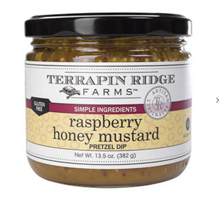 Raspberry Honey Mustard Pretzel Dip
