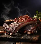 Smoked Seasoned Pork Ribs