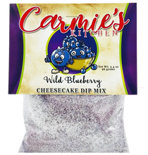 Load image into Gallery viewer, Wild Blueberry Cheesecake Dip Mix