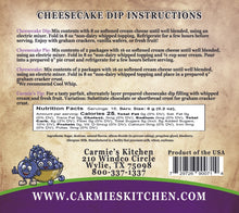 Load image into Gallery viewer, Wild Blueberry Cheesecake Dip Mix