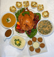 Load image into Gallery viewer, Complete Dinner-Lightly Seasoned Cajun Fried Whole Turkey