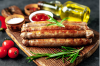 Pencil Smoked Beef & Pork Sausage / Gluten Free