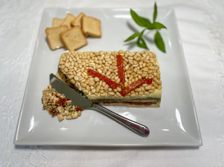 Sun-dried Tomato Basil Pesto Torte Appetizer