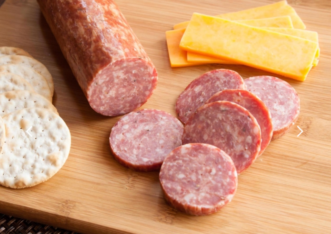 Summer Sausage with Venison & Pork The Cajun Turkey Company