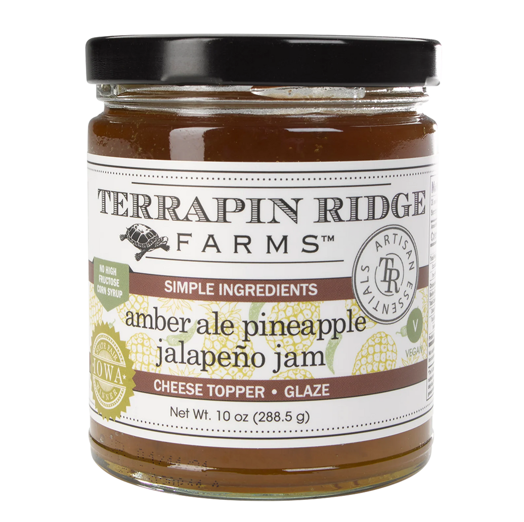 Pineapple Jalapeno Jam with Amber Ale
