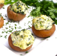 Boursin & Spinach Stuffed Mushroom