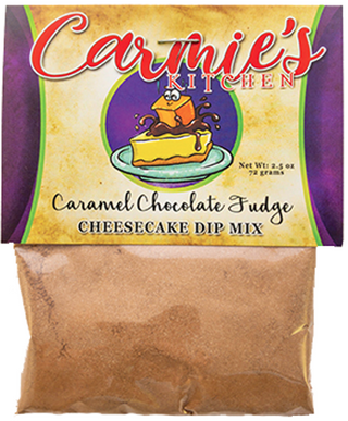 Chocolate Caramel Fudge Cheesecake Dip NEW!