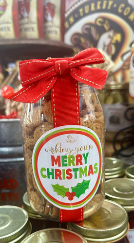 MERRY CHRISTMAS Oh Sugar! Holiday Chocolate Chip Cookies 10oz