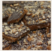 Load image into Gallery viewer, Dark Chocolate Pecan English Toffee
