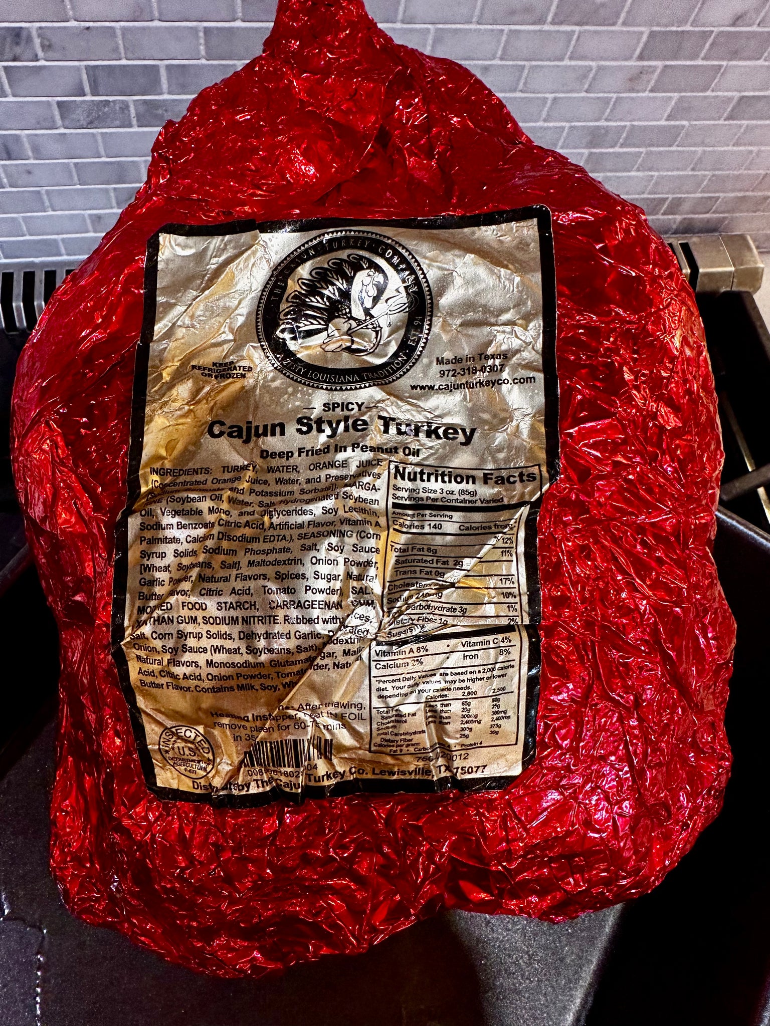 Spicy Cajun Fried Turkey – Buy one Get one Half Off – The Cajun