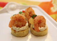 Island Shrimp Canapés