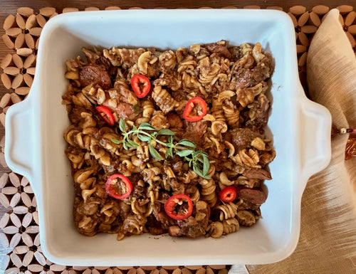 Cajun Pastalaya with Andouille Sausage & Chicken