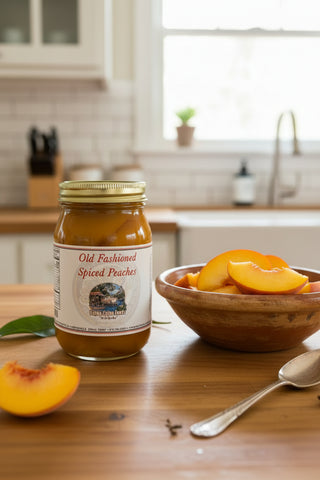 Old Fashioned Spiced Peaches