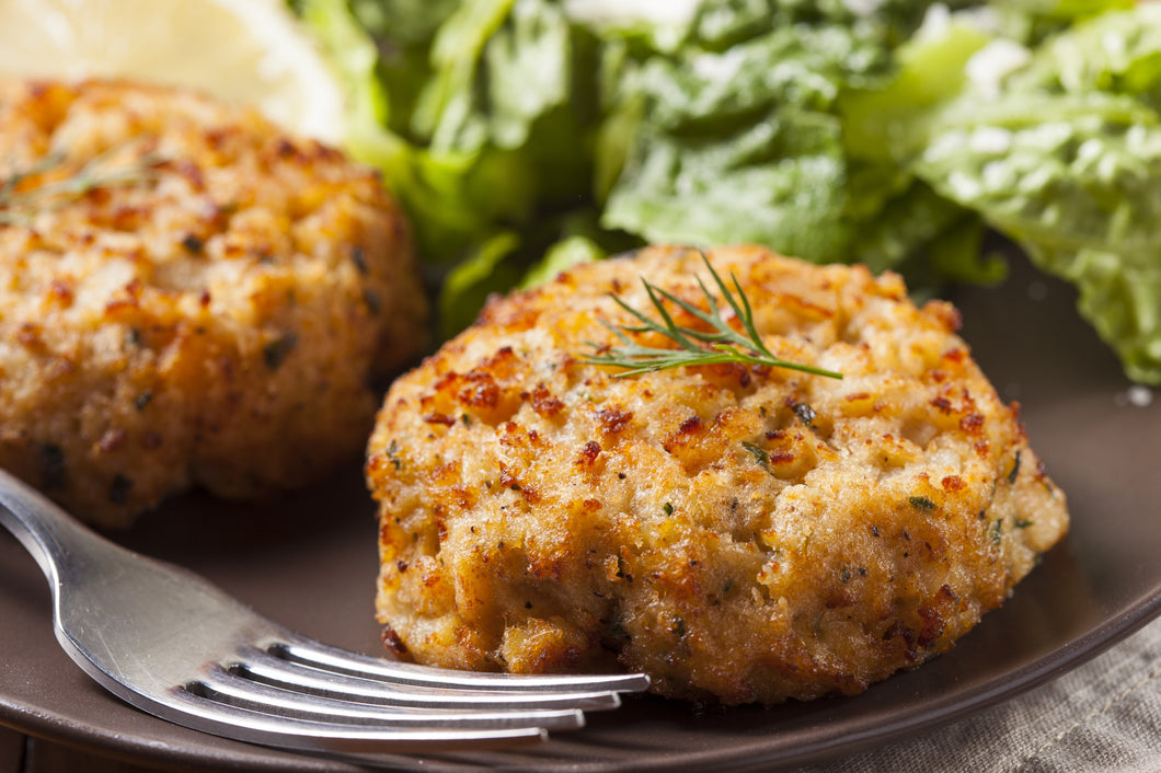 New Orleans style Lump Crab Cakes