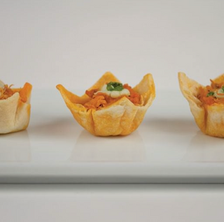 Buffalo & Blue Cheese Chicken Tortilla Crisps