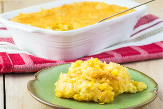 Bourbon Creamed Corn Casserole
