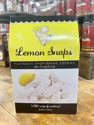 Lemon Snaps Short Bread Cookies