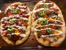 Load image into Gallery viewer, ItalCrust 6 x 10 Oval Flatbread Crust / Each Order Comes With ( 6 ) Oval Flatbreads / Made in Italy
