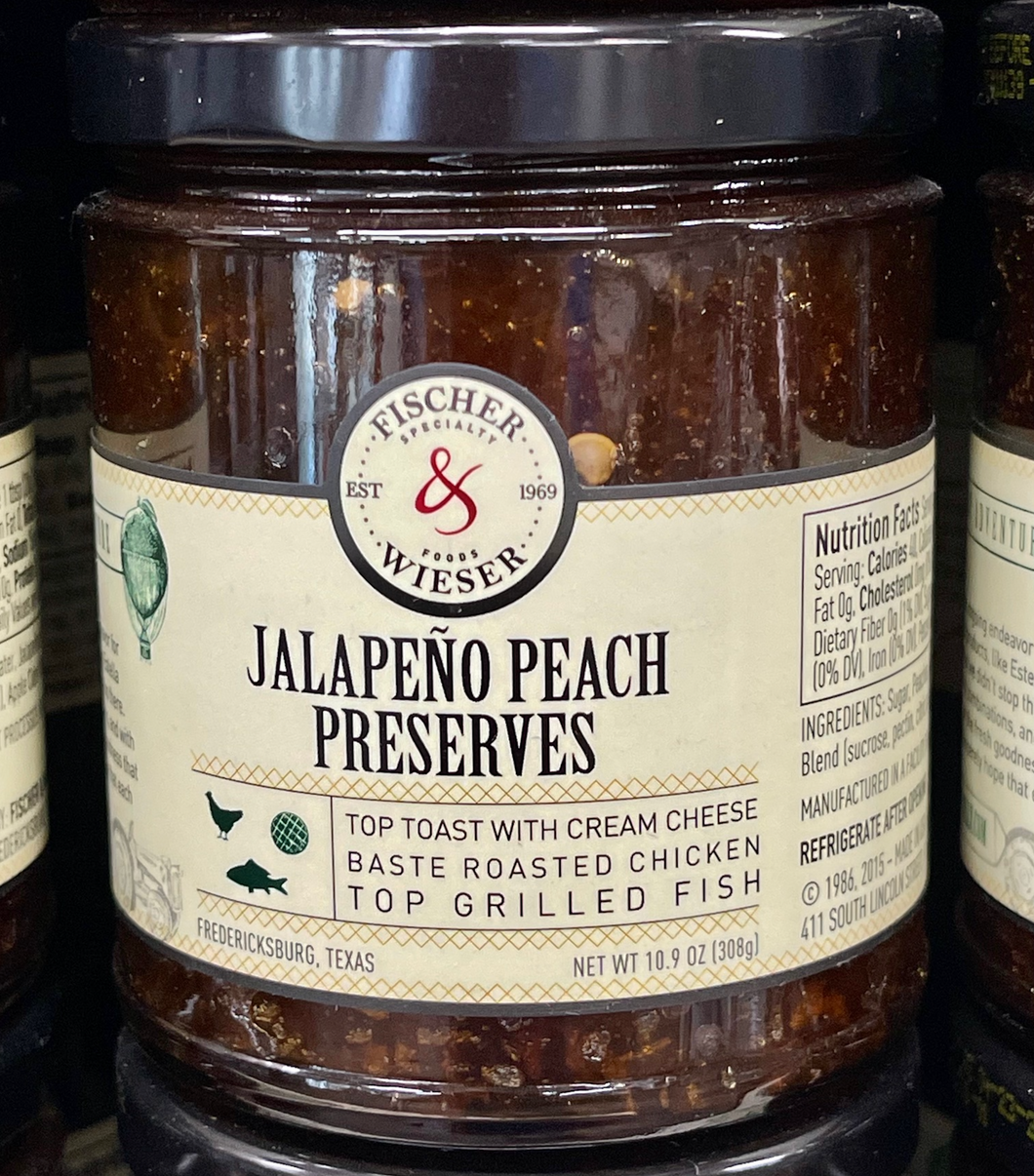 Jalapeño Peach Preserves