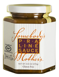 PRALINE SAUCE WITH WALNUTS