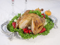 Tur-Duc-Hen Stuffed with Louisiana Style Cornbread Dressing & Dirty Rice